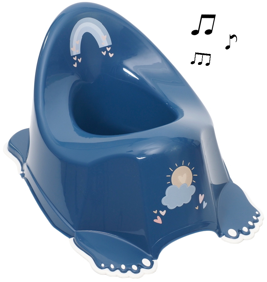 Tega Baby Meteo Navy Anti-slip Potje met Muziek PO-079-164