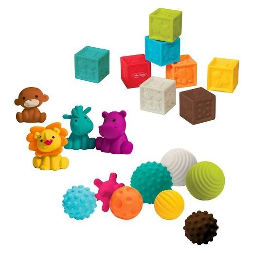 Infantino Sensory Balls Blocks & Buddies Set BK05373