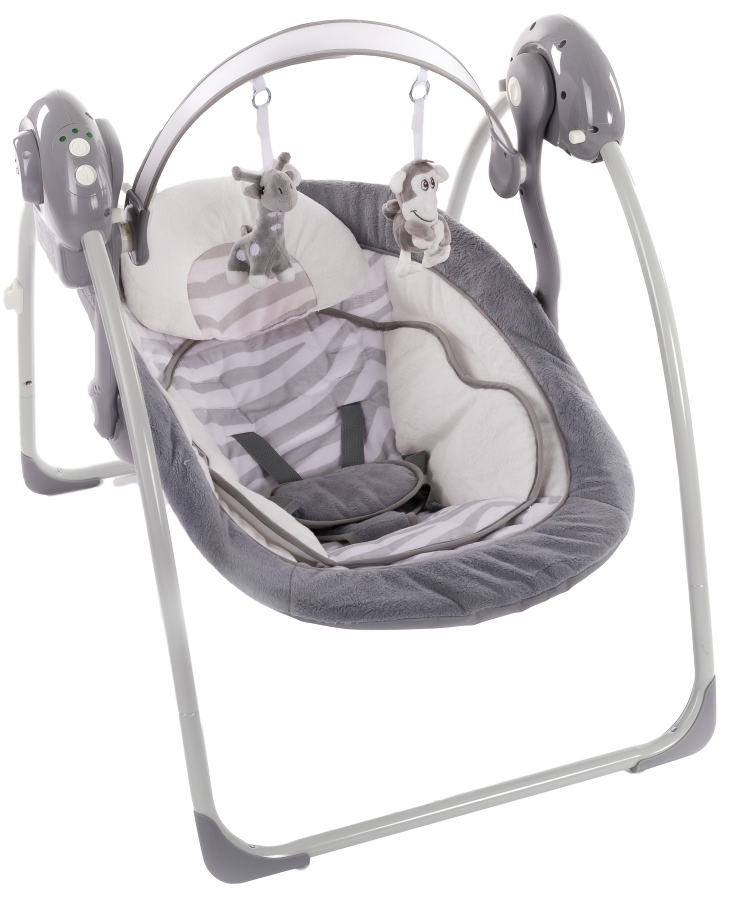Bo Jungle B-Portable Swing White Tiger Babyschommel B700330 Grijs