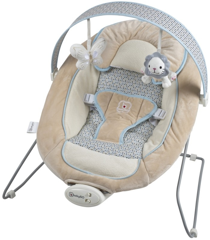 Confronteren financieel Tolk Babygo Cozy Beige Bouncer Wipstoel met Muziek en Trilfunctie 1801