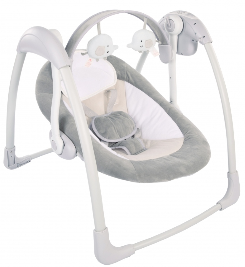 Bo Jungle B Portable Swing Dolphy Grey Babyschommel B700600