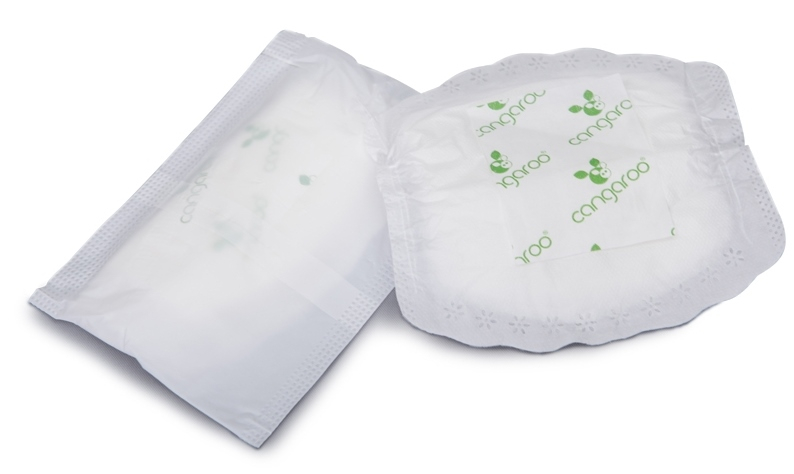 Cangaroo Gentle Care Wegwerp Borstcompressen 60 stuks + 6 gratis Wit