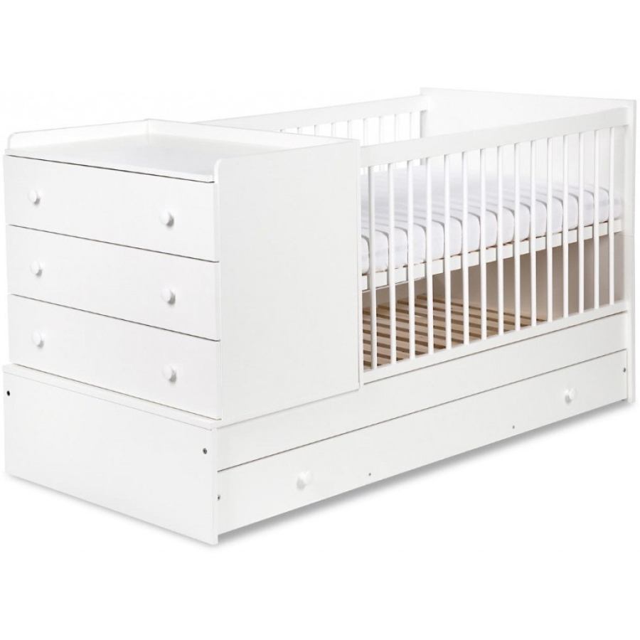 Beoordeling pil engel 2-in-1 Ledikant en Commode Lize Wit | MamaLoes