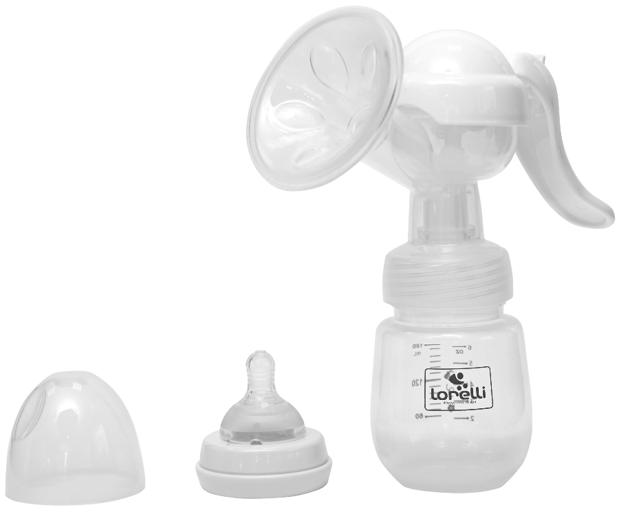 Lorelli Assistant Handborstkolf incl. 180ml Flesje 1022062 Transparant