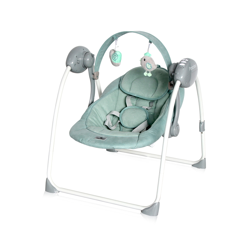 Lorelli Portofino Frosty Green Stars Babyschommel 1009006-2146 Groen / wit