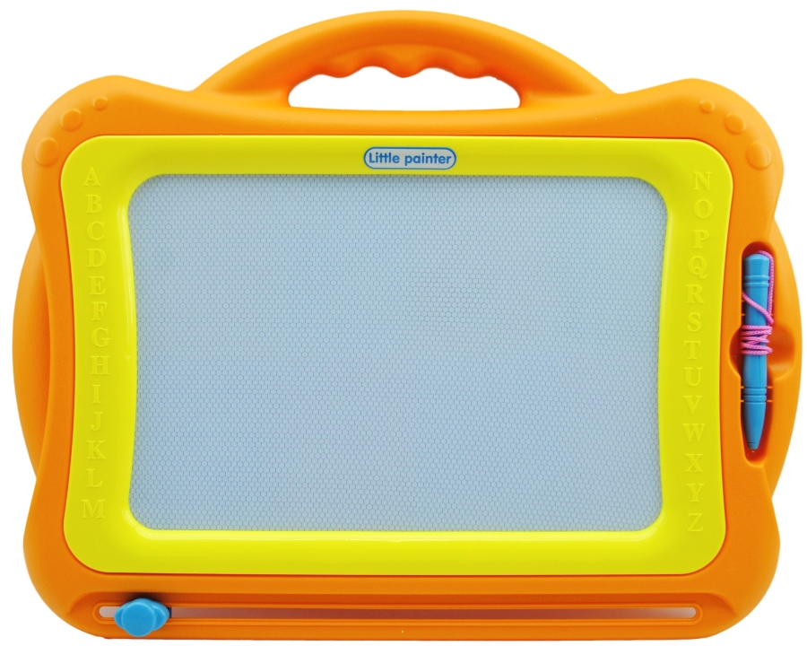 Heerlijk Burger Aanzetten Eco Toys Oranje Magnetisch XL Tekenbord HC336792