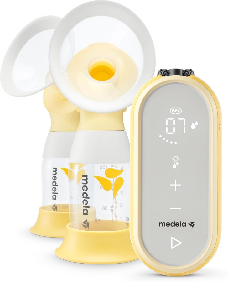 Medela Freestyle Flex Dubbele Elektrische Borstkolf 101037976 Geel