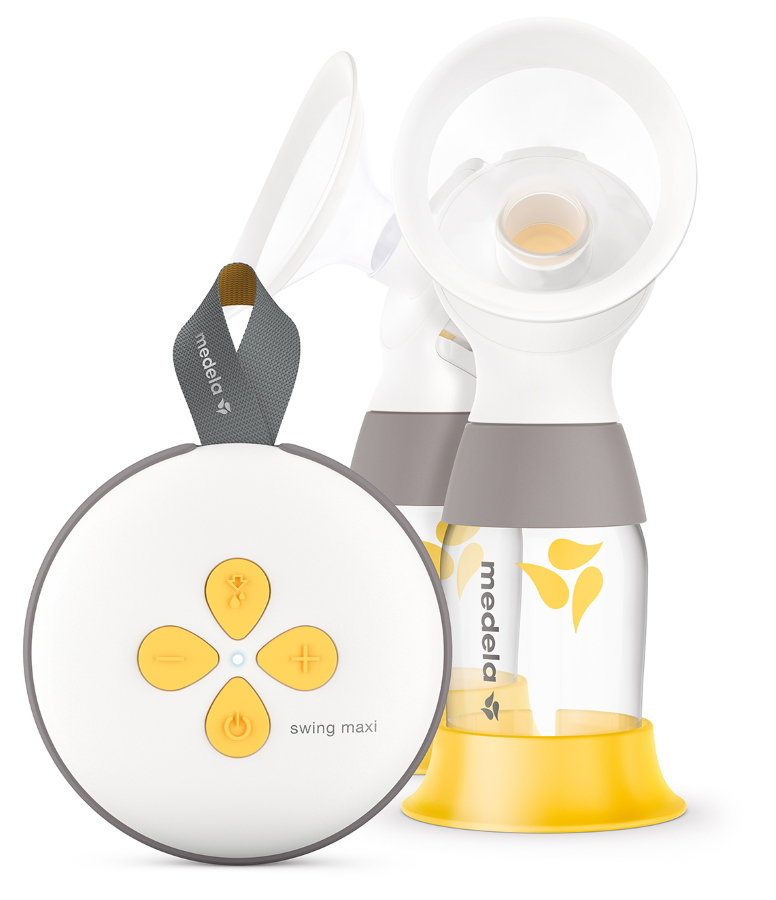 Medela Swing Maxi 2021 Dubbele Elektrische Borstkolf 101041611 Geel / Transparant