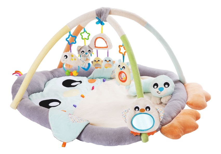 Playgro Snuggle Me Penguin Tummy Time Activity Gym Speelkleed MamaLoes
