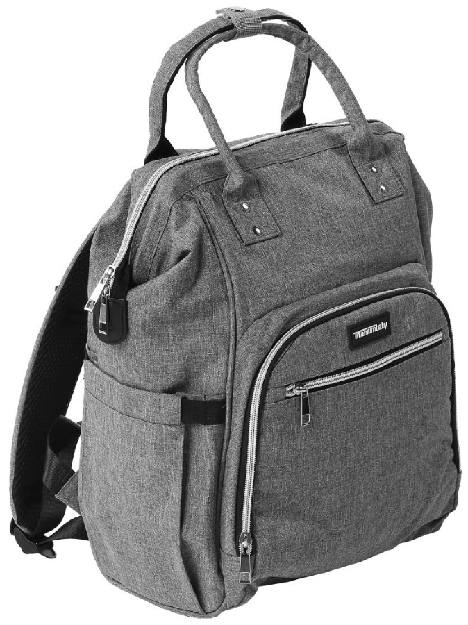 Titaniumbaby Mommy Sports Grey Backpack Verzorgingstas 4080.26