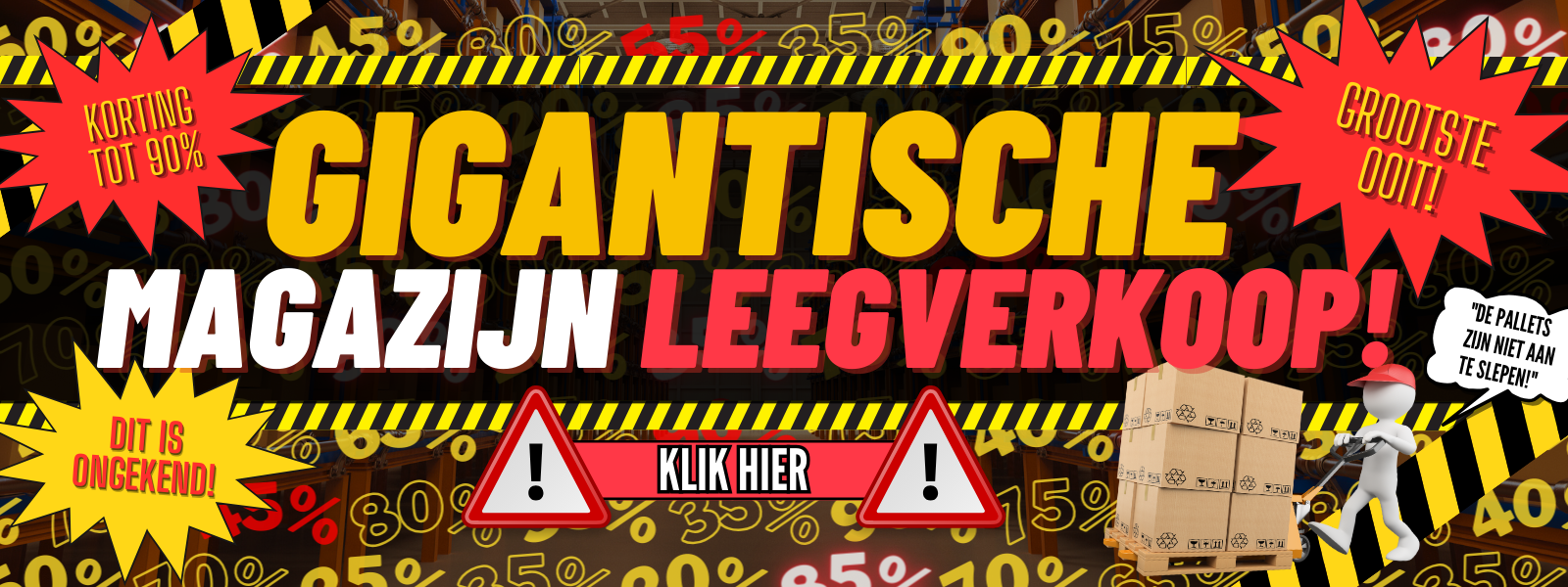 Magazijn Leegverkoop