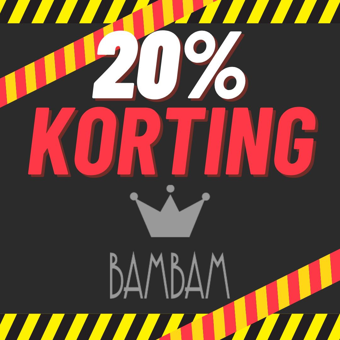 20% korting op BamBam